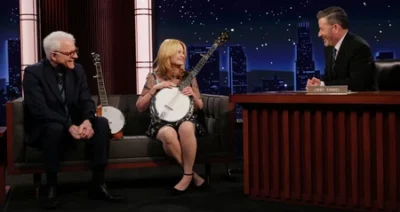 Alison Brown & Steve Martin on Jimmy Kimmel Live